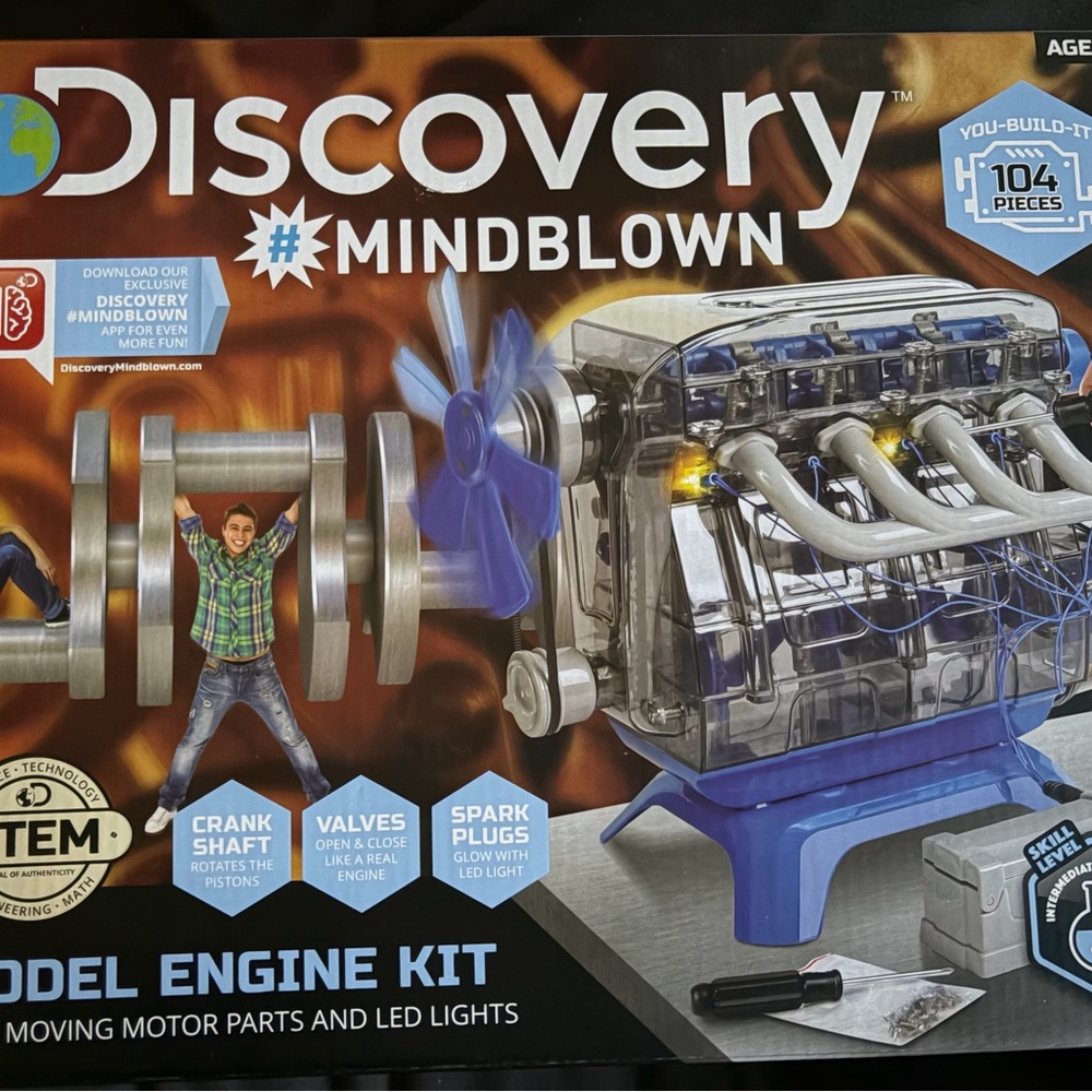 Model Engine Kit - Blue
